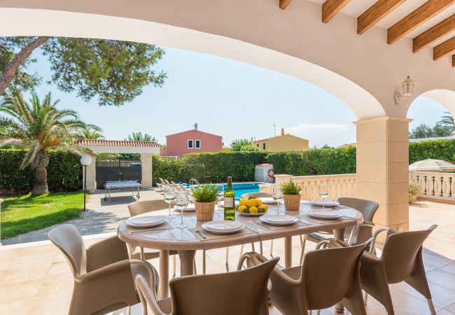 Villa à Cala Blanca - Menorca Jalima 1 Villa à Cala Blanca - Menorca Jalima 1
